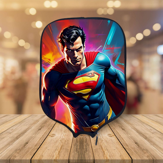 Superman - Pickleball Paddle Cover