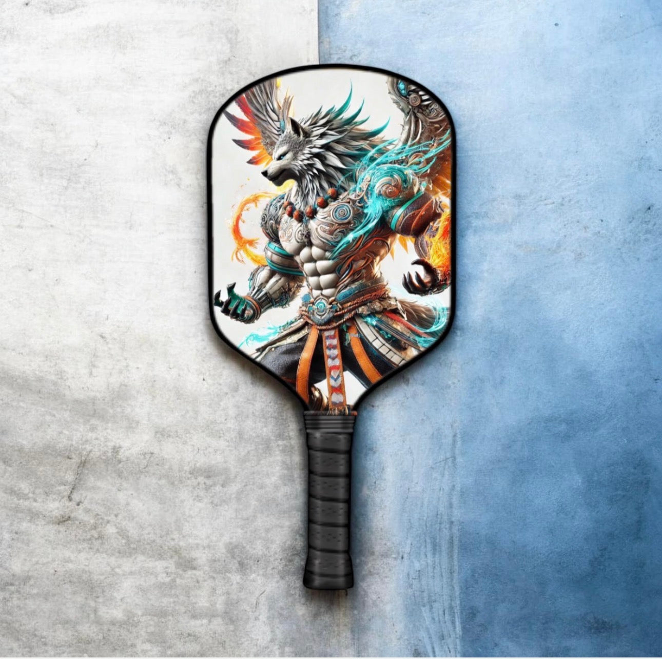 Solkara the Sun‑Warden - Pickleball Paddle