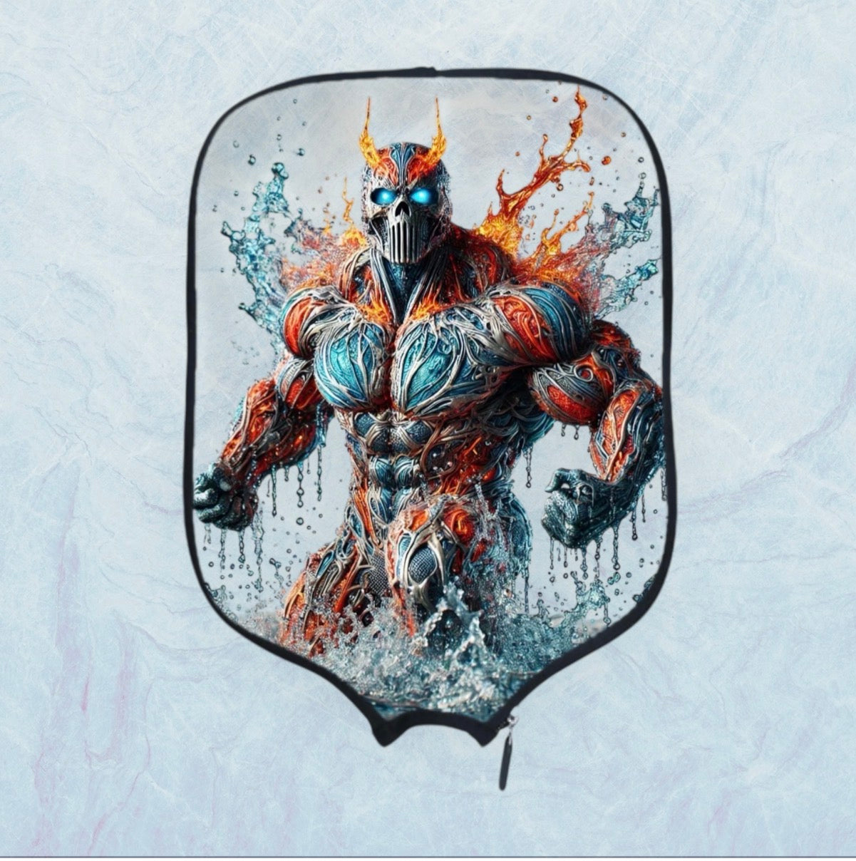 Fenrath the Iron Herald - Pickleball Paddle Cover