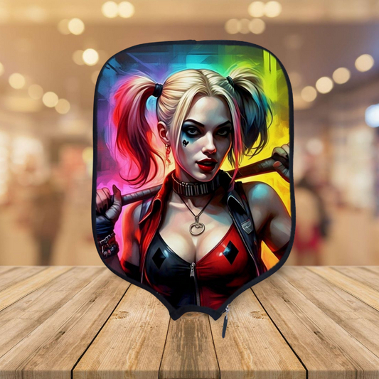 Harley Quinn - Pickleball Paddle Cover