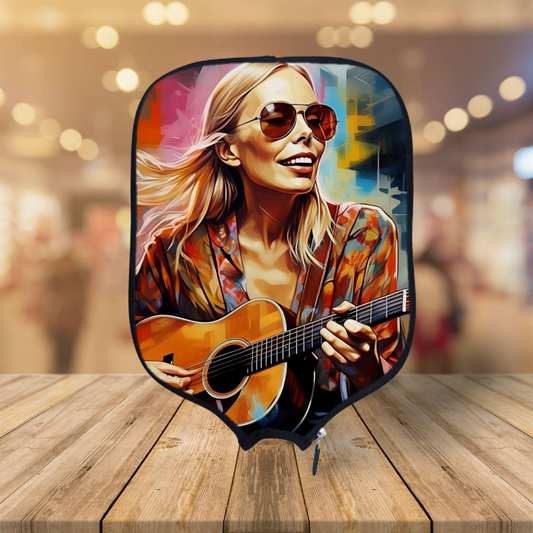 Joni Mitchell - Music Series - Pickleball Paddle Cover