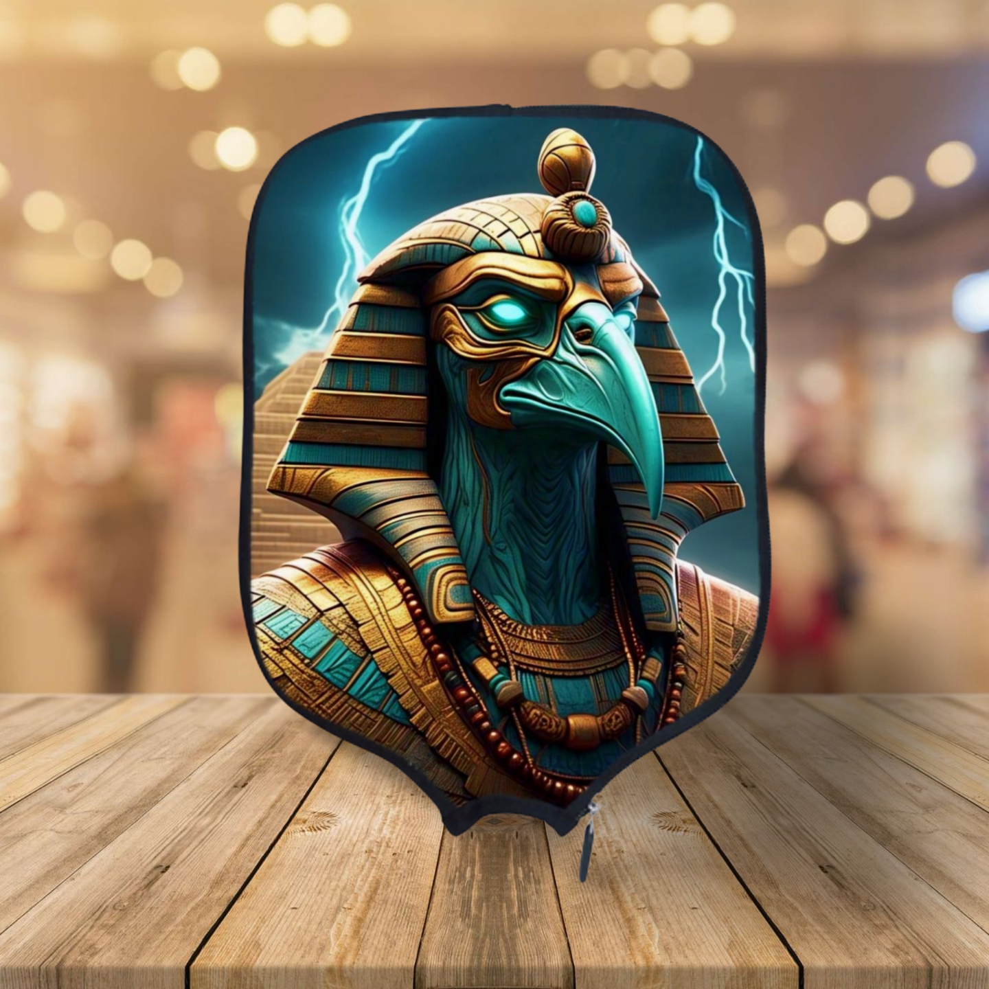 Ancient Egyptian Gods -  Thoth - Pickleball Paddle Cover
