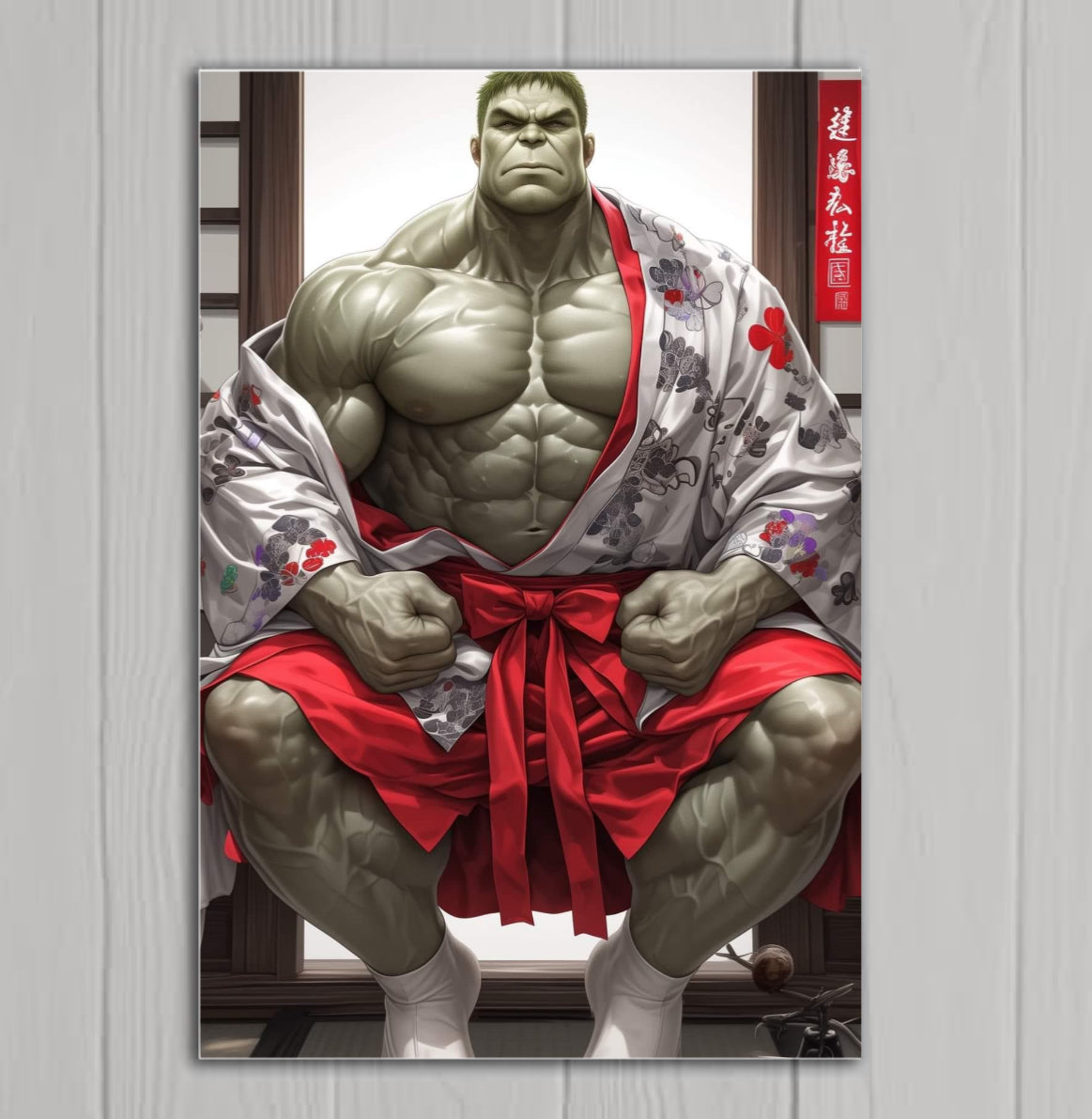 Hulk - Canvas Hi-Res Wall Artwork - Asian Fusion Collection