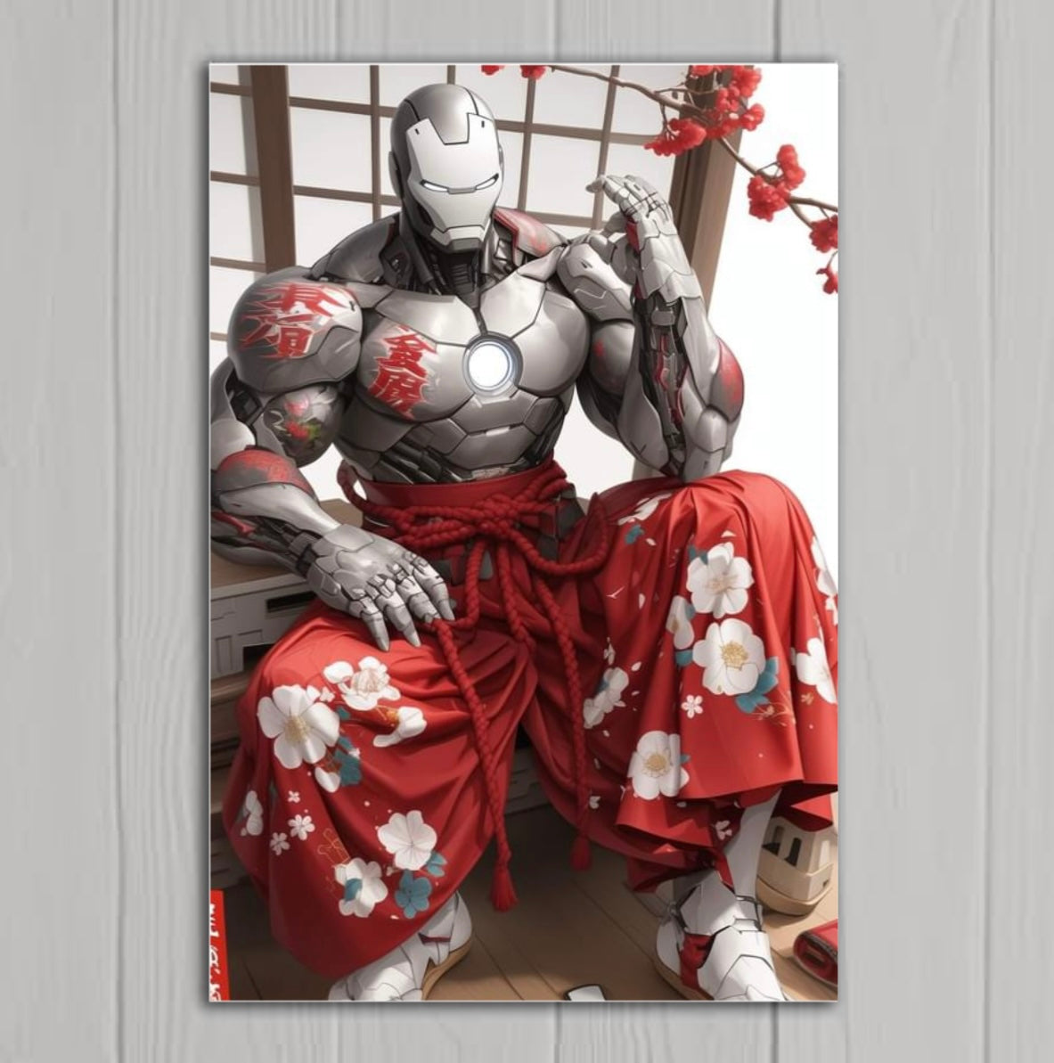 Ironman- Canvas Hi-Res Wall Artwork - Asian Fusion Collection