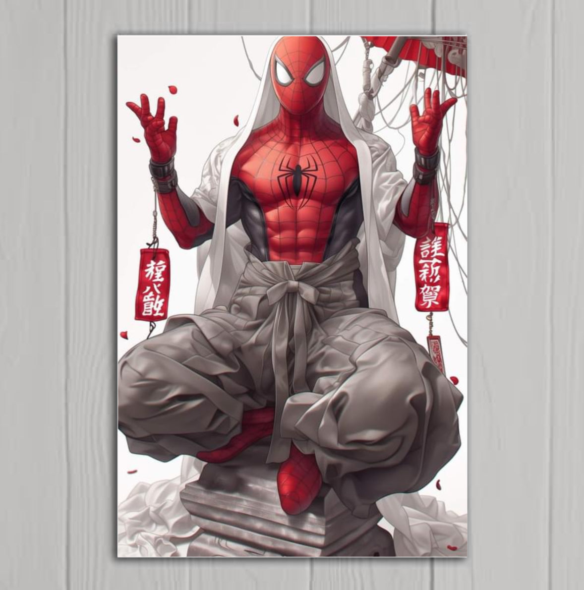 Spider-Man is a superhero appearing in American comic books published by Marvel Comics. Created by writer-editor Stan Lee and artist Steve Ditko, he first appeared in the anthology comic book Amazing Fantasy #15 in the Silver Age of Comic Books