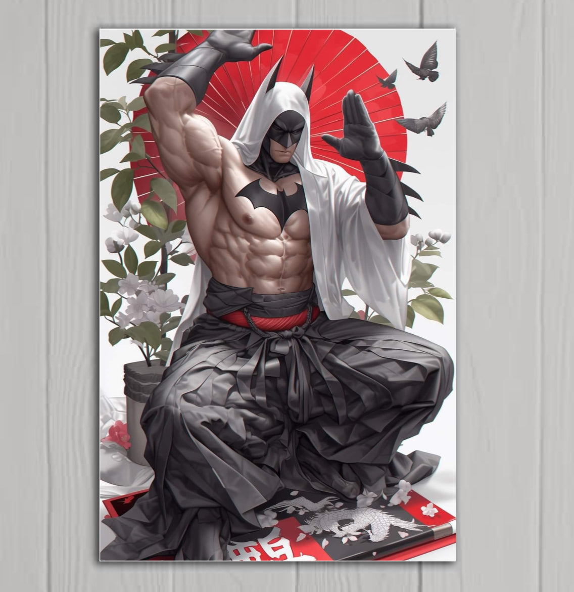 Batman - Canvas Hi-Res Wall Artwork - Asian Fusion Collection