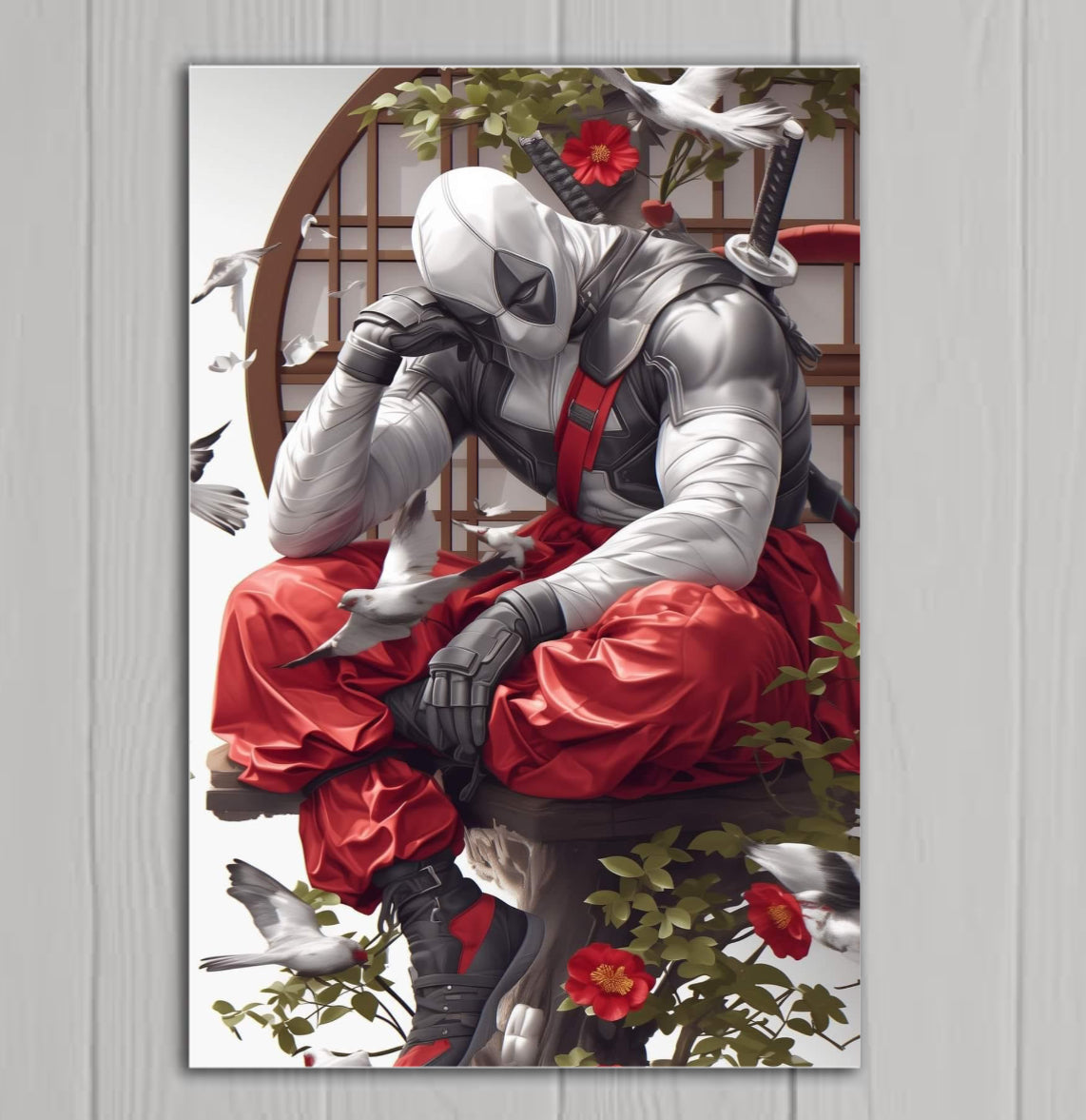 Deadpool - Canvas Hi-Res Wall Artwork - Asian Fusion Collection
