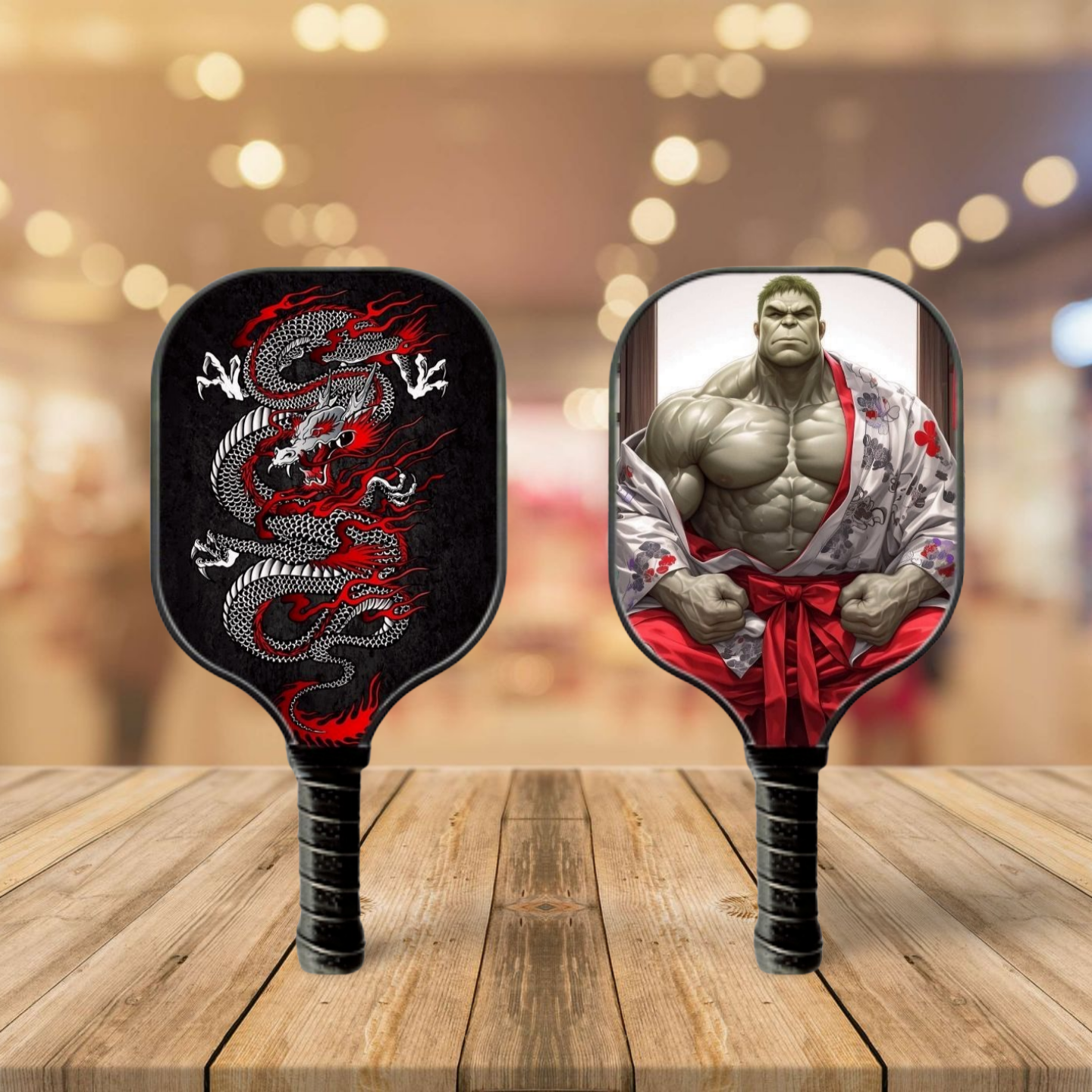 Hulk Kimono - Asian Fusion Collection - Pickleball Paddle