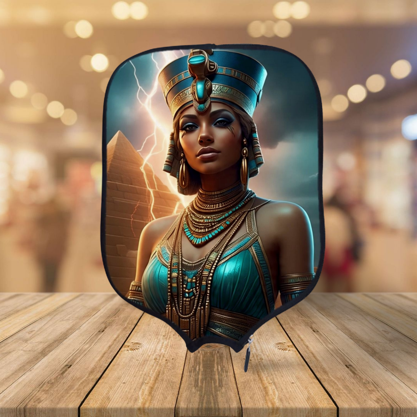 Ancient Egyptian Gods - Isis - Pickleball Paddle Cover