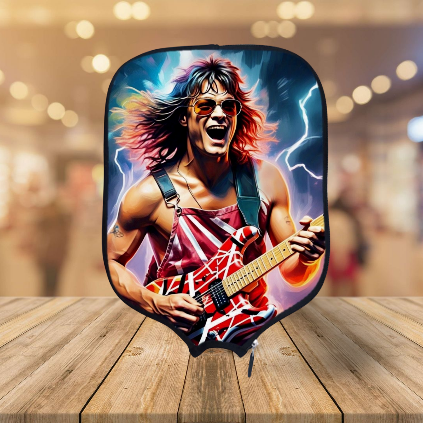 Eddie Van Halen - Music Series - Pickleball Paddle Cover