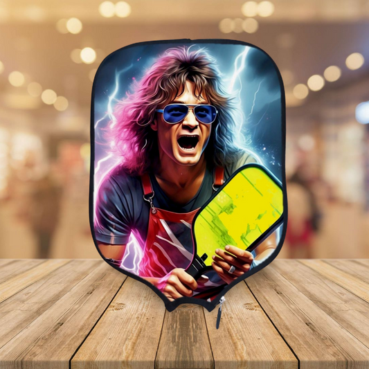 Eddie Van Halen Pickleball  - Music Series - Pickleball Paddle Cover