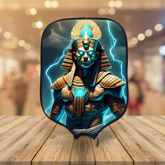 Ancient Egyptian Gods - Osiris - Pickleball Paddle Cover