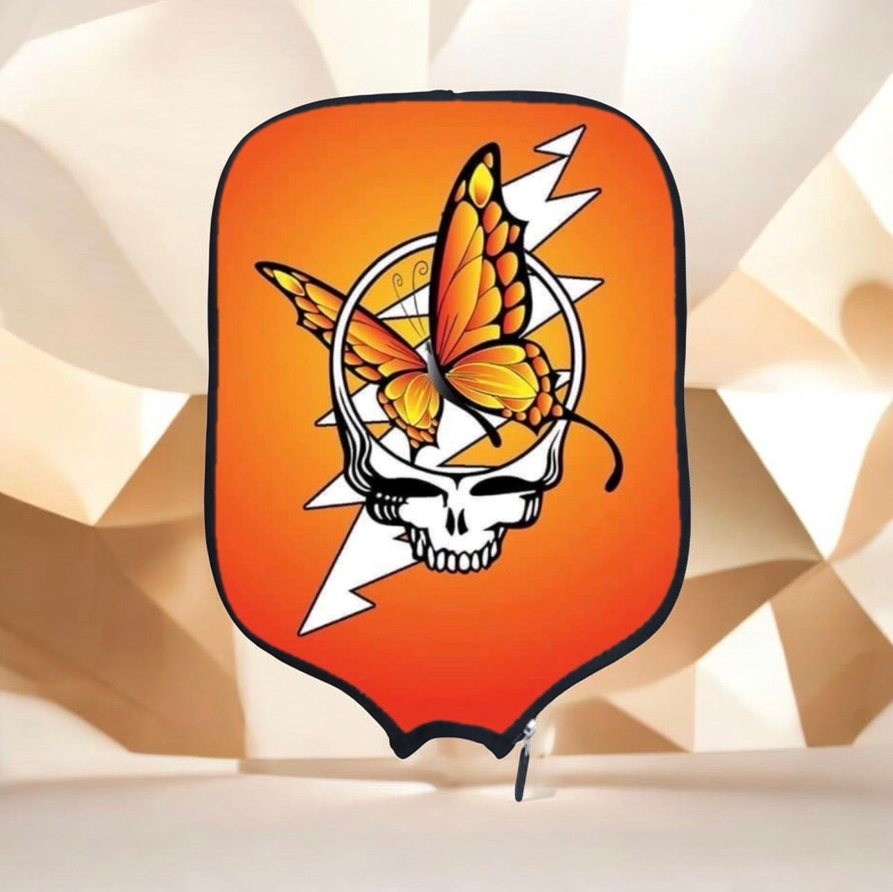 Grateful Dead Drops - Stealie Butterfly Dreams - Pickleball Paddle Cover