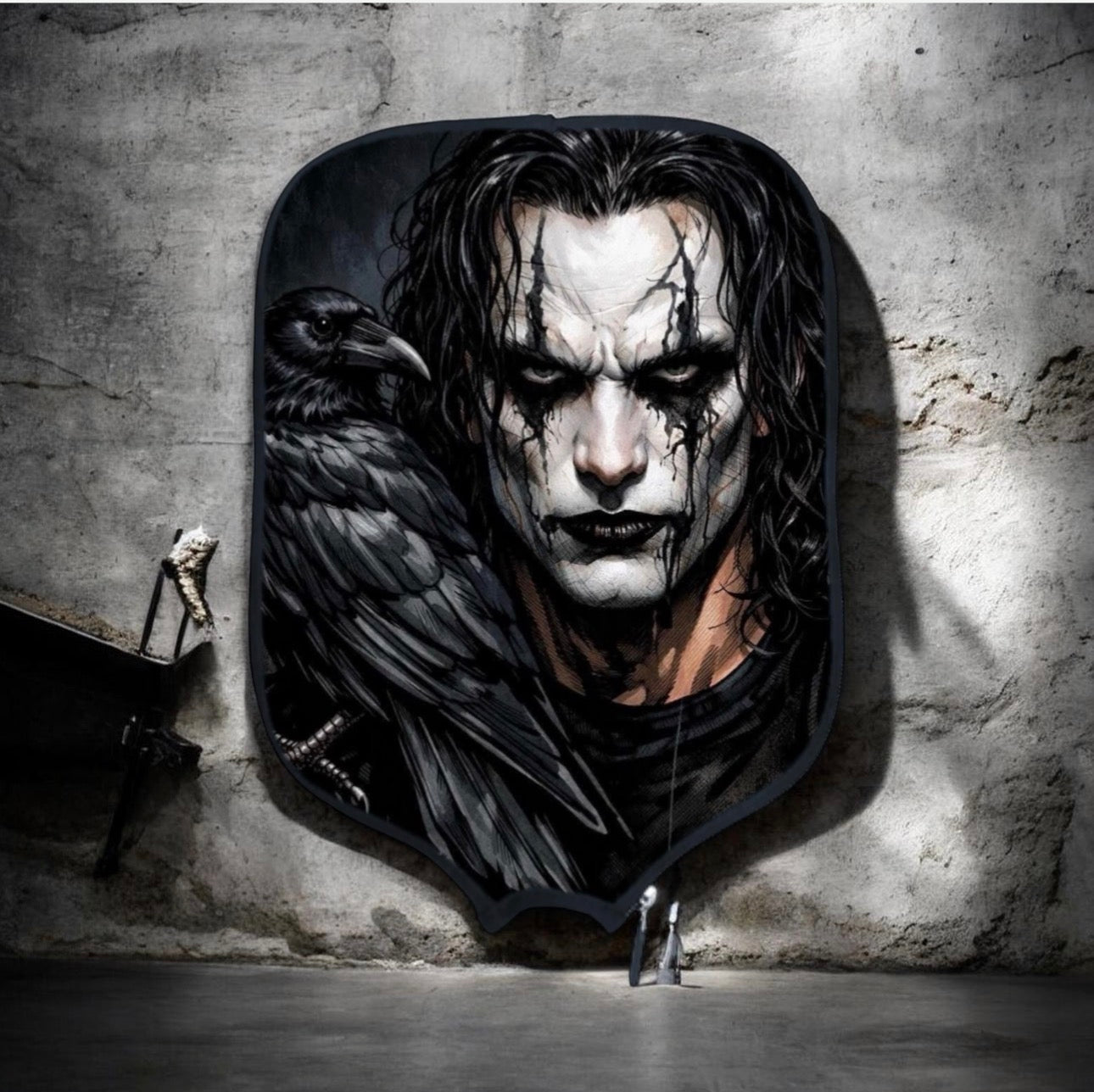 The Crow - Pickleball Paddle Cover