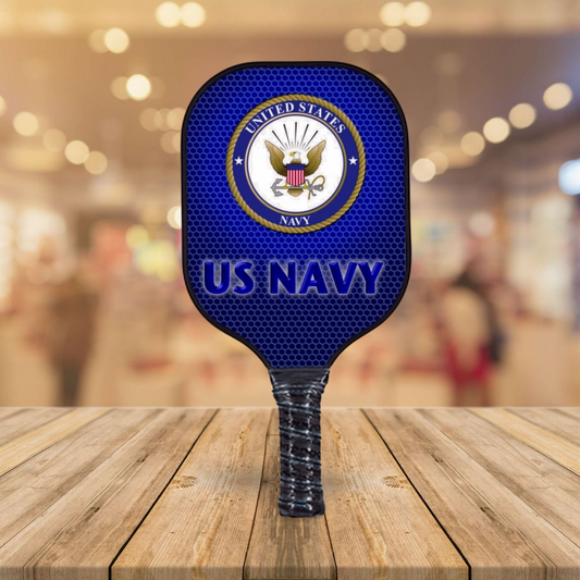 Navy Blue Seal - Pickleball Paddle