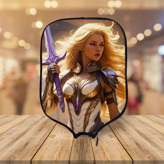 47 Cubierta de paleta Ronin/Tigre blanco Pickleball 