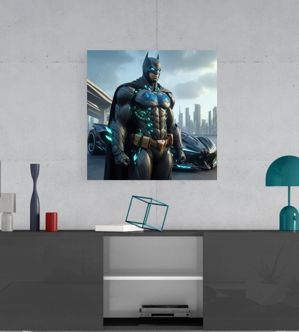 Ciudad Gótica - Batman - Lienzo decorativo de alta resolución para pared