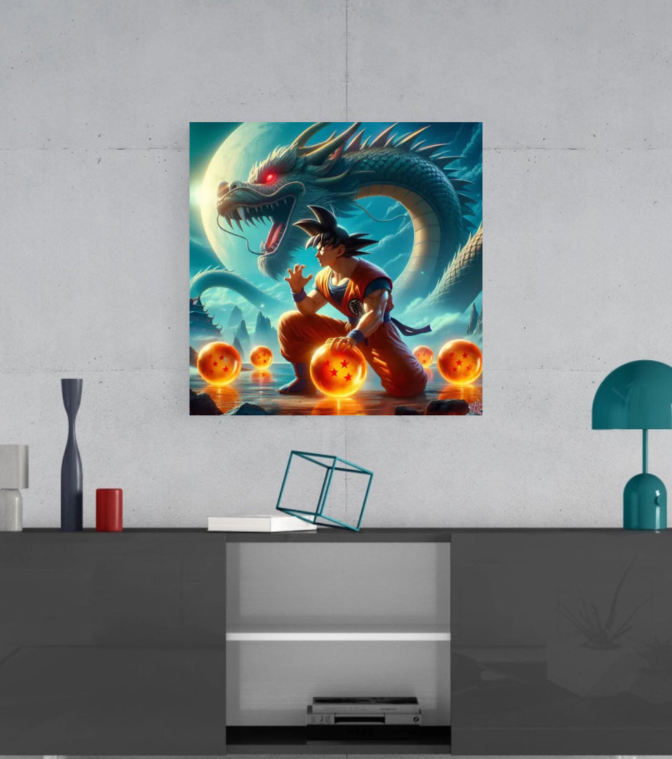 Son Goku - Dragonball Z - Ready To Hang  Canvas Hi-Res Wall Artwork