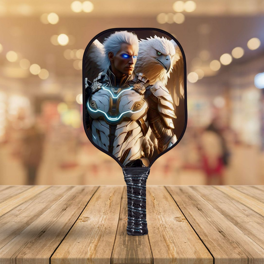 Etiolate and Seeker - The Kingdom of Avalon Isles - Pickleball Paddle