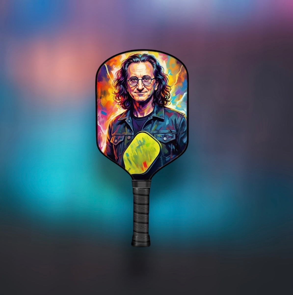 RUSH - Geddy Lee - Pickleball Paddle