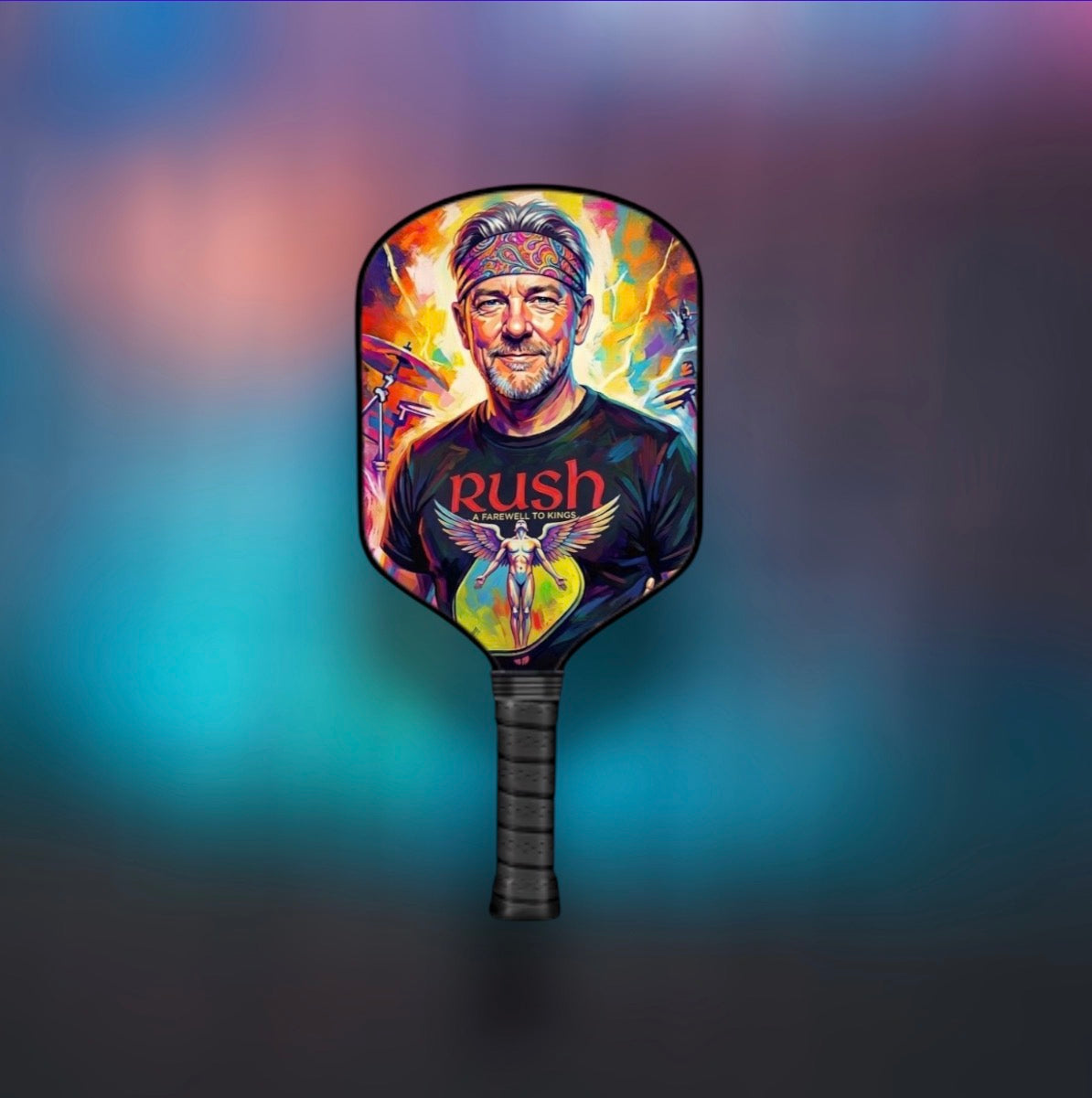 RUSH - Neil Peart - Pickleball Paddle