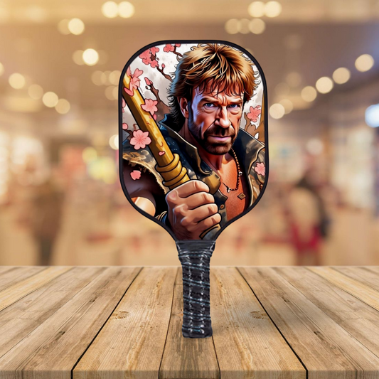 Martial Art Legends  - Chuck Norris - Pickleball Paddle