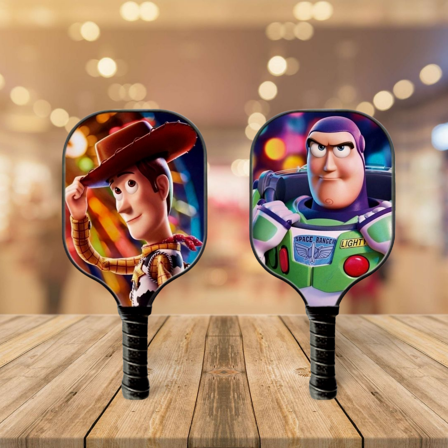 *Toy Story- Woody and Buzz Pickleball Paddle