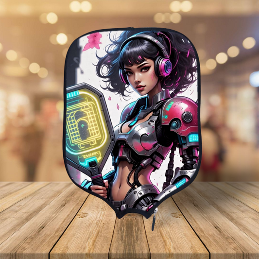 Drop Dead Shot Squad - Dill-Emma - Pickleball Paddle Cover