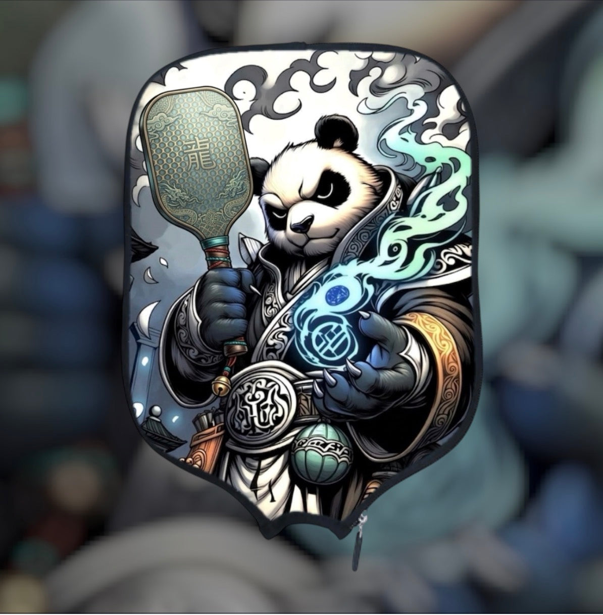 Kung Fu Panda Warrior - Pickleball Paddle Cover