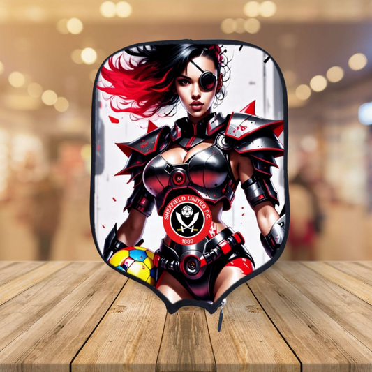 Sheffield United F.C.- Cyberpunk  - Pickleball Paddle Cover