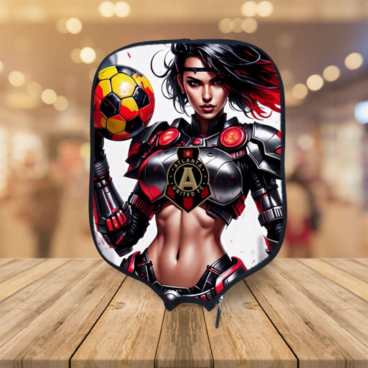 Atlanta United F.C.- Cyberpunk  - Pickleball Paddle Cover