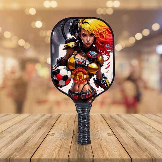 Manchester United F.C. - Cyberpunk - Pickleball Paddle
