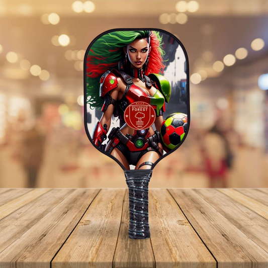 Nottingham Forest F.C. - Cyberpunk - Pickleball Paddle
