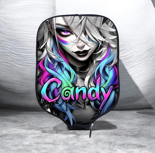 Mad Pickler Candy Luzz Edition - Pickleball Paddle Cover