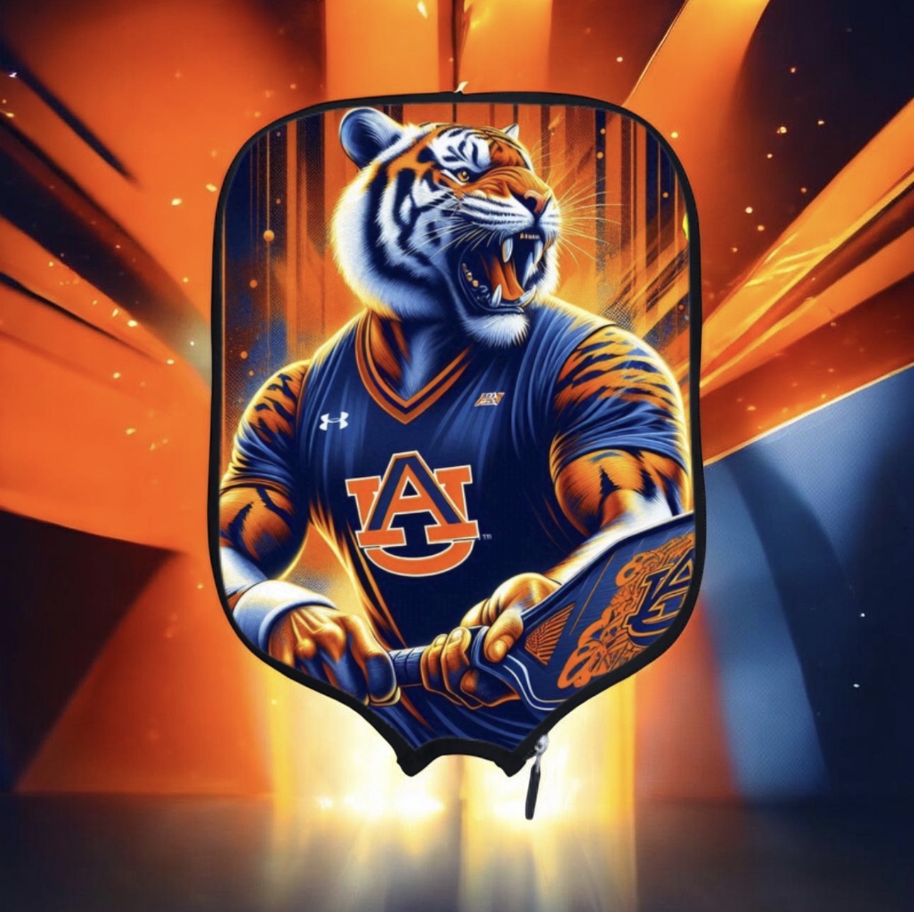 Auburn University - Tiger Pickleball - Pickleball Paddle Cover