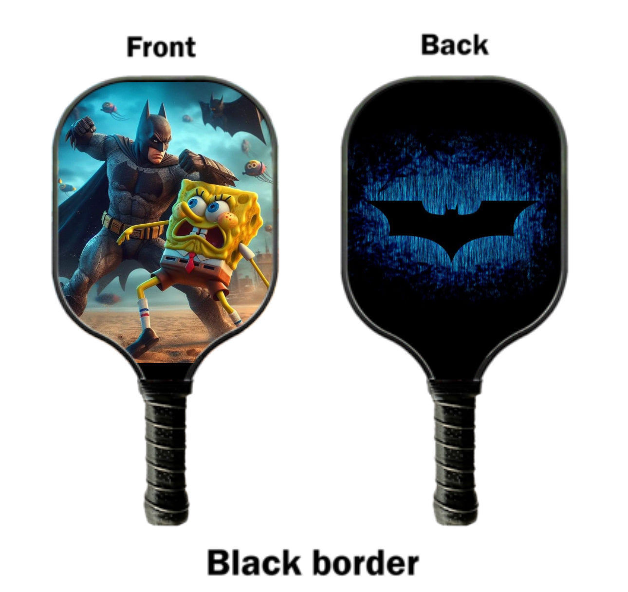 Sponge Bob vs Batman -Double Artwork -Batman VS The World Collection