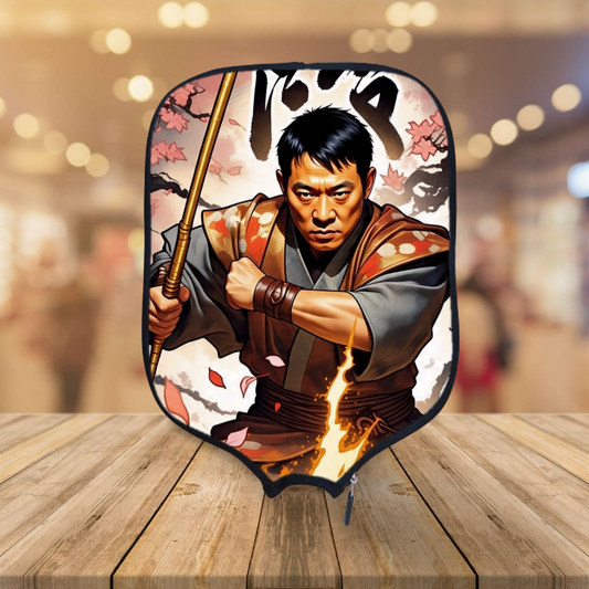 Martial Art Legends - Jet Li - Pickleball Paddle Cover
