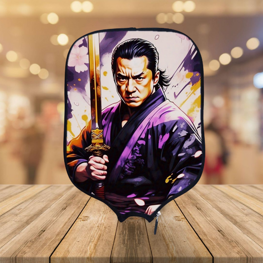 Martial Art Legends - Jackie Chan - Pickleball Paddle Cover