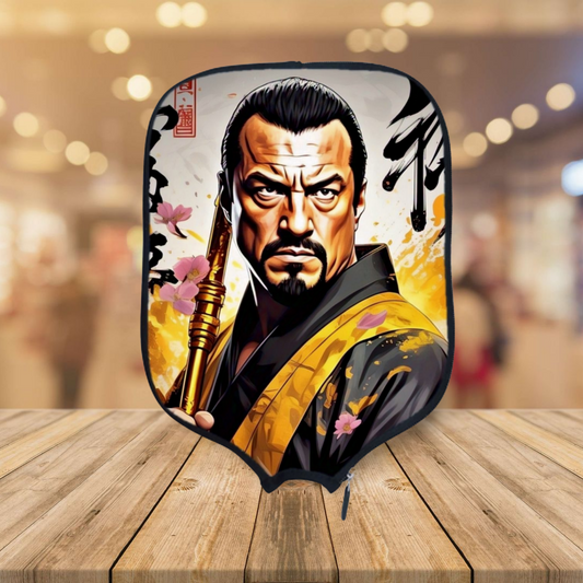 Martial Art Legends - Steven Seagal - Pickleball Paddle Cover