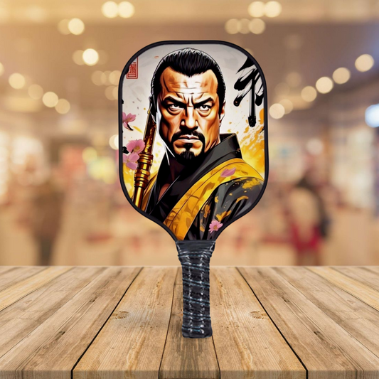 Martial Art Legends  - Steven Seagal - Pickleball Paddle