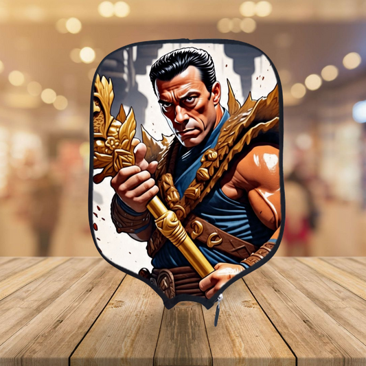 Martial Art Legends - Jean-Claude Van Damme - Pickleball Paddle Cover