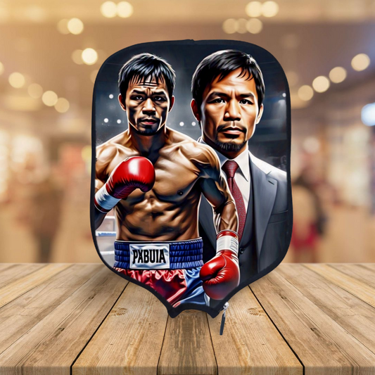 Manny Pacquiao Filipino Boxer/Senator - Pickleball Paddle Cover