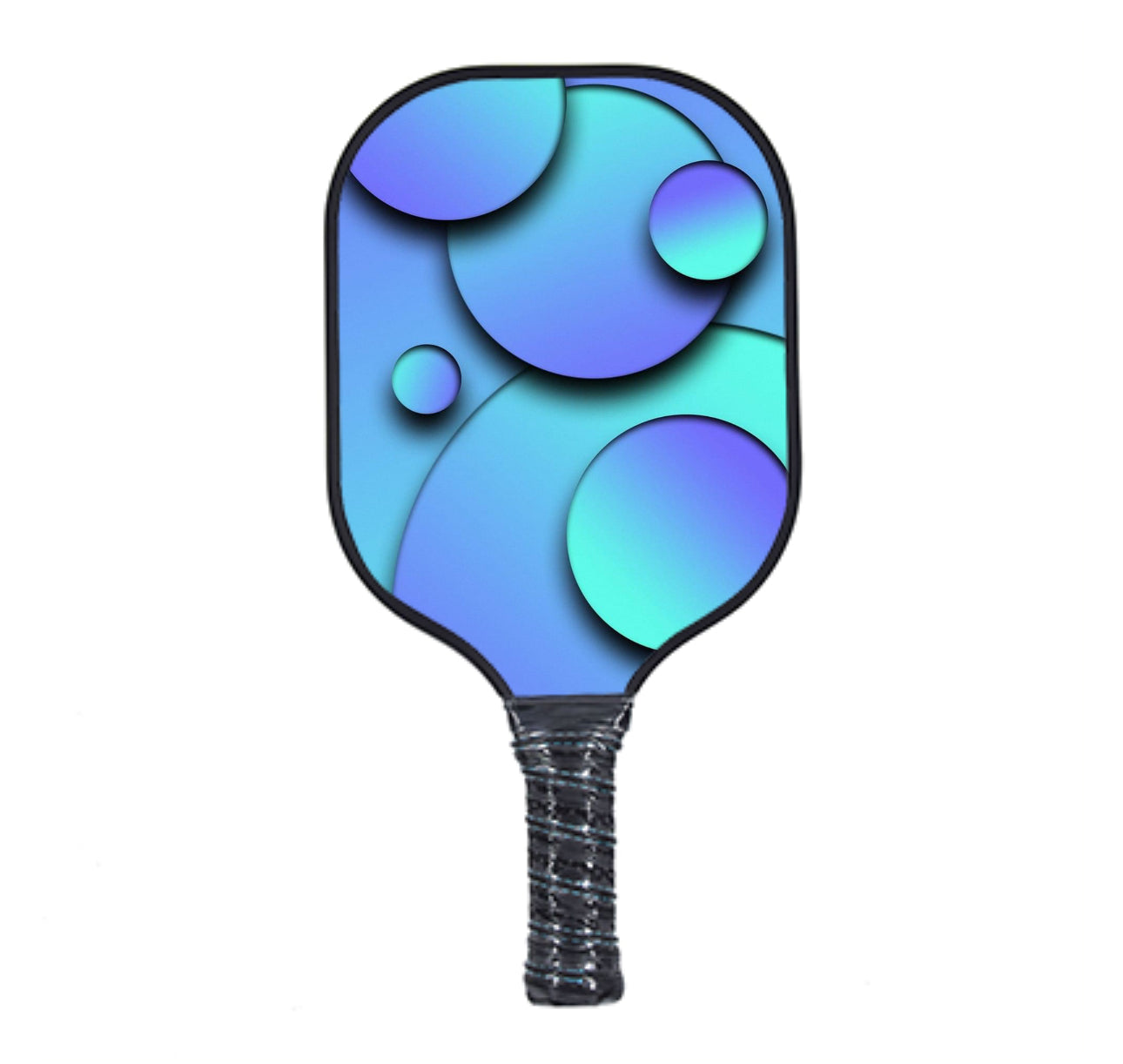 Blue Teal 4 Me Pickleball Paddle