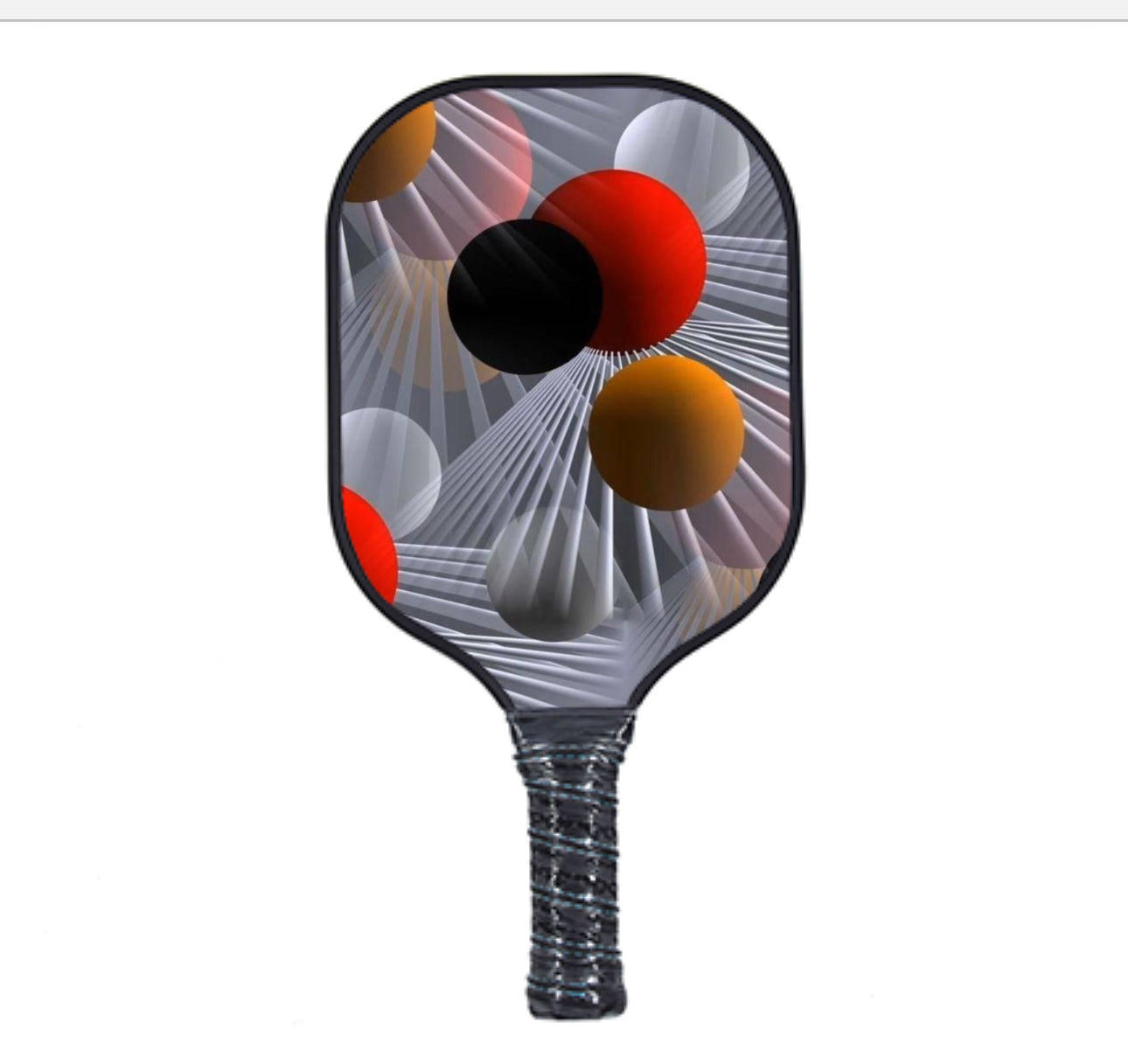 Circles on Display - Pickleball Paddle