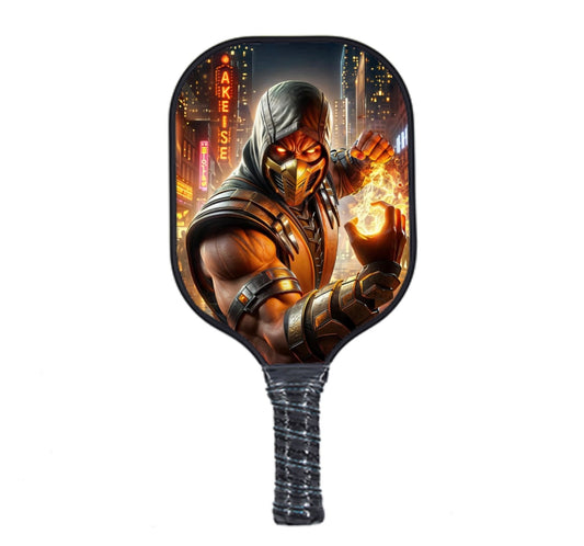 Scorpion - Mortal Kombat - Pickleball Paddle