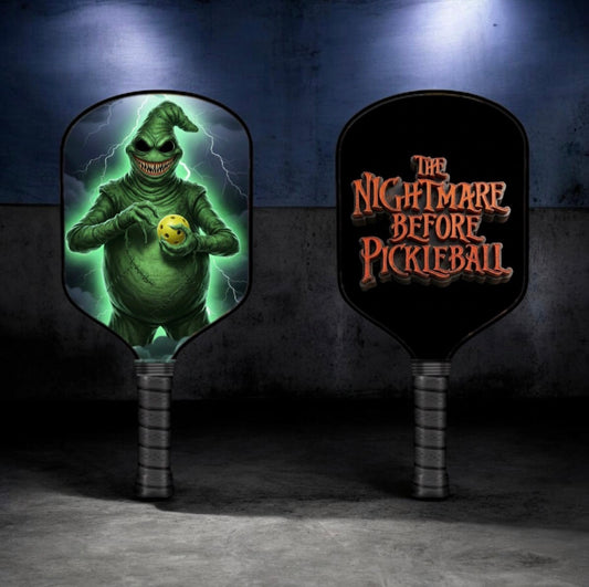 The Nightmare Before Christmas/Pickleball - Oogie Boogie - Pickleball Paddle