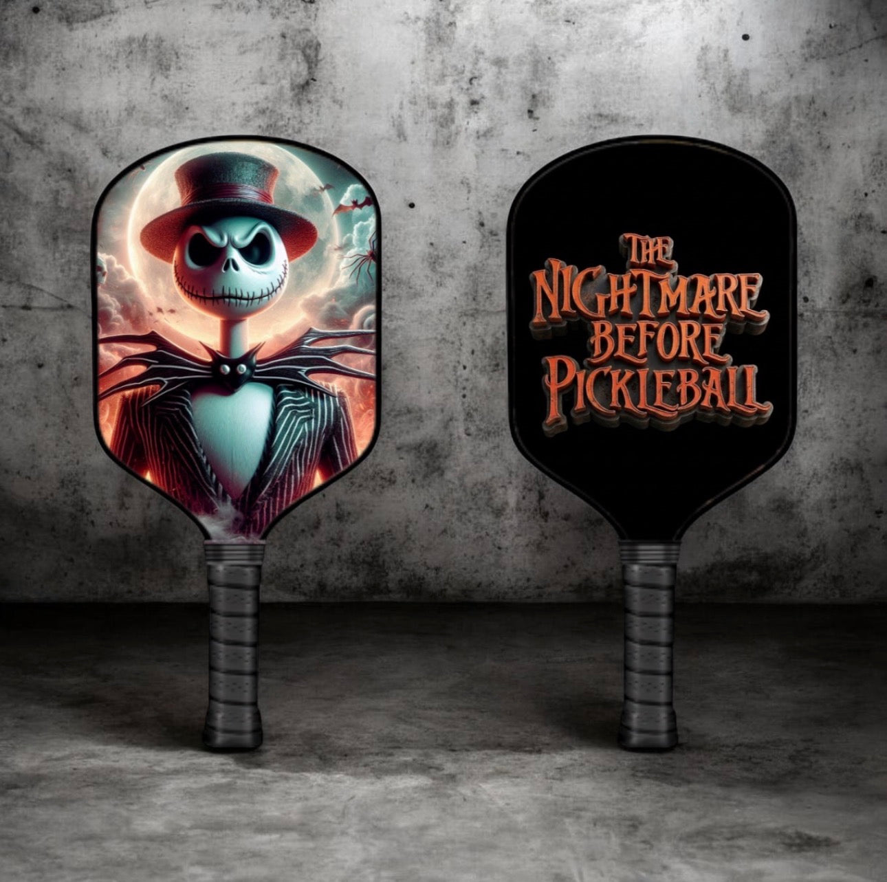 The Nightmare Before Christmas/Pickleball  - Jack Skellington - Pickleball Paddle