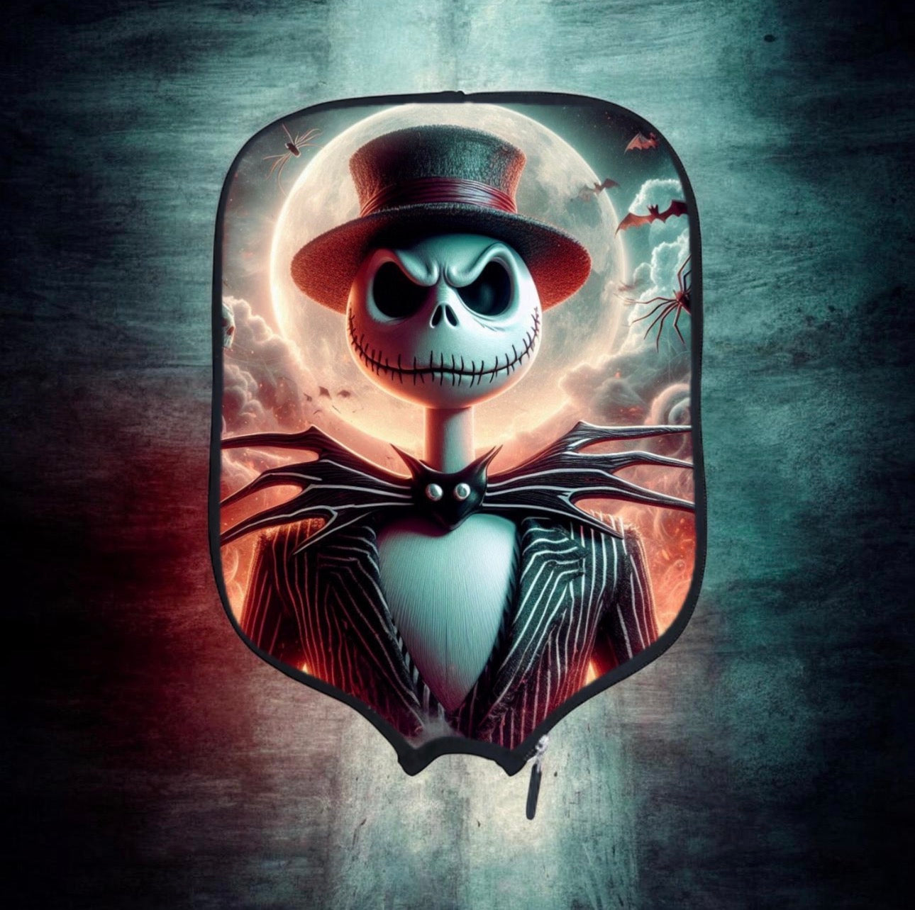 The Nightmare Before Christmas/Pickleball - Jack Skellington - Pickleball Paddle Cover