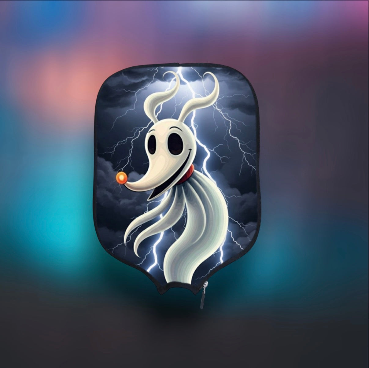 The Nightmare Before Christmas/Pickleball  - Zero - Pickleball Paddle Cover