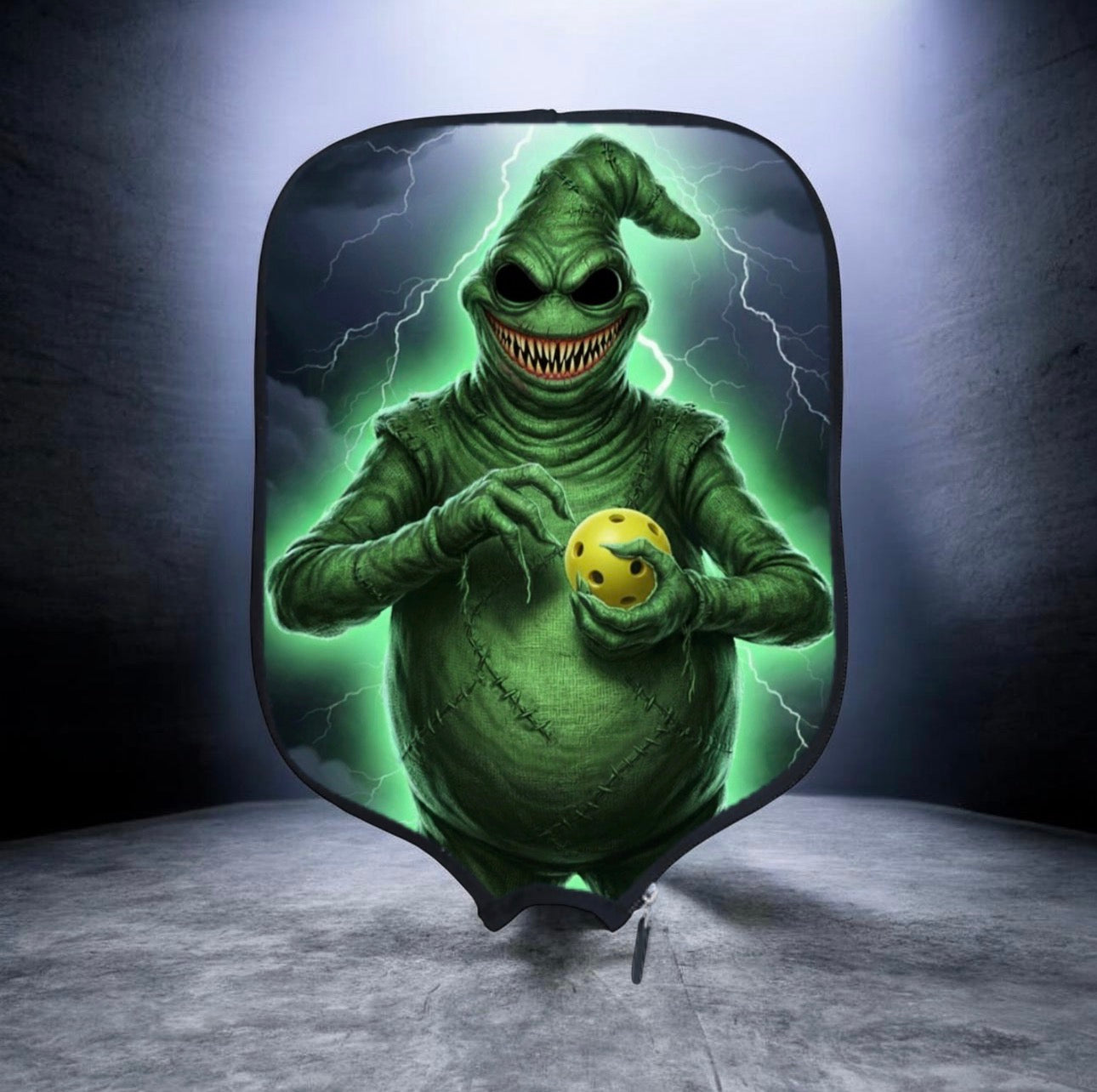 The Nightmare Before Christmas/Pickleball - Oogie Boogie - Pickleball Paddle Cover